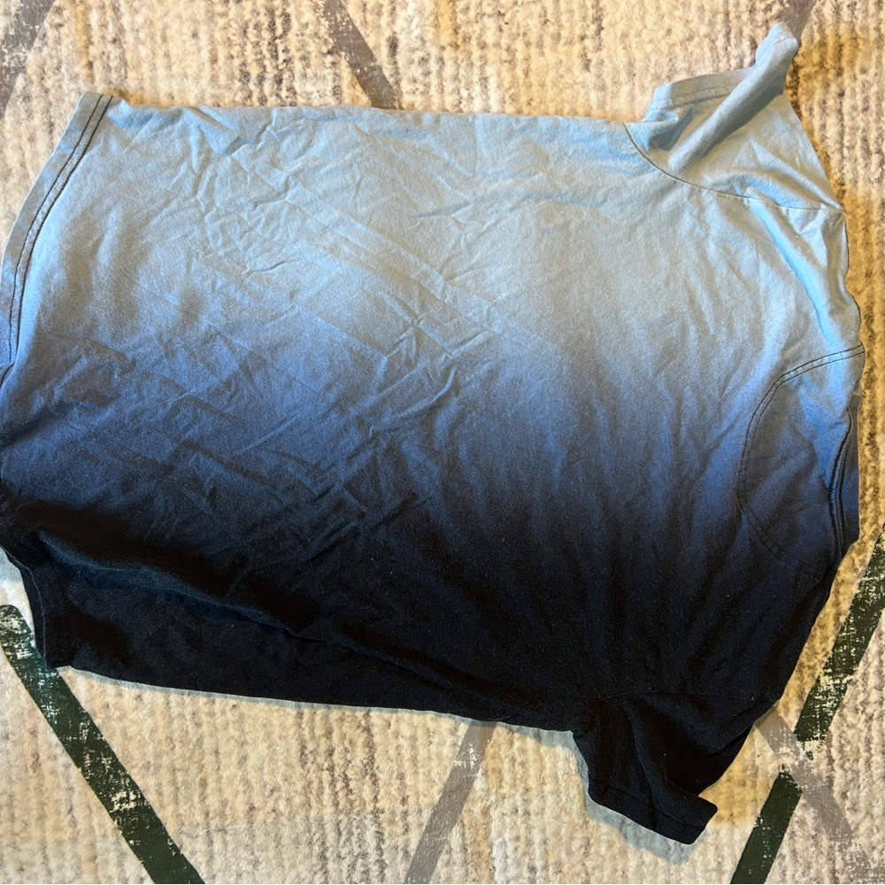 Hollister Blue Gradient Short Sleeve Tee